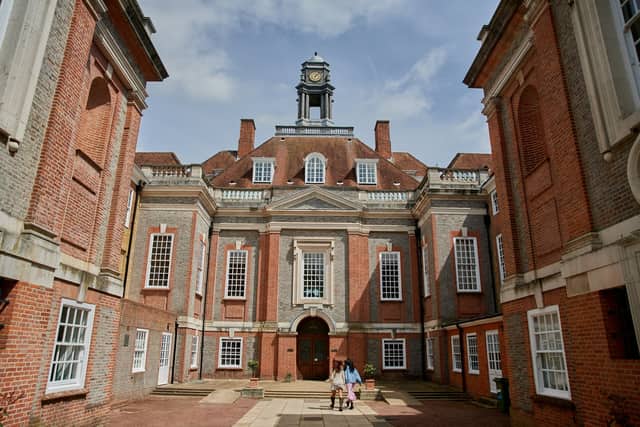 The Henrietta Barnett School school building exterior
