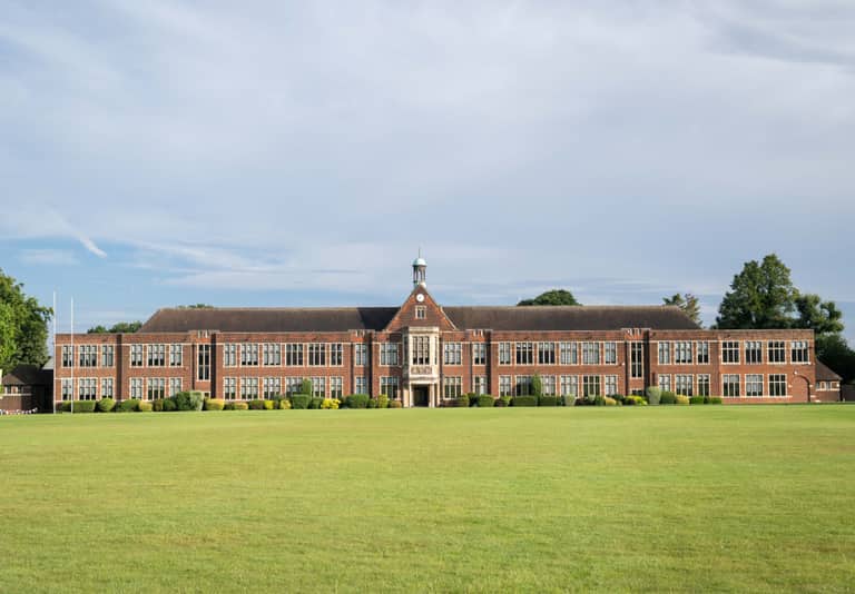 Exterior of Queen Elizabeth's School, Barnet