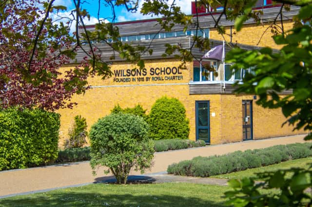 Wilson's School school sign