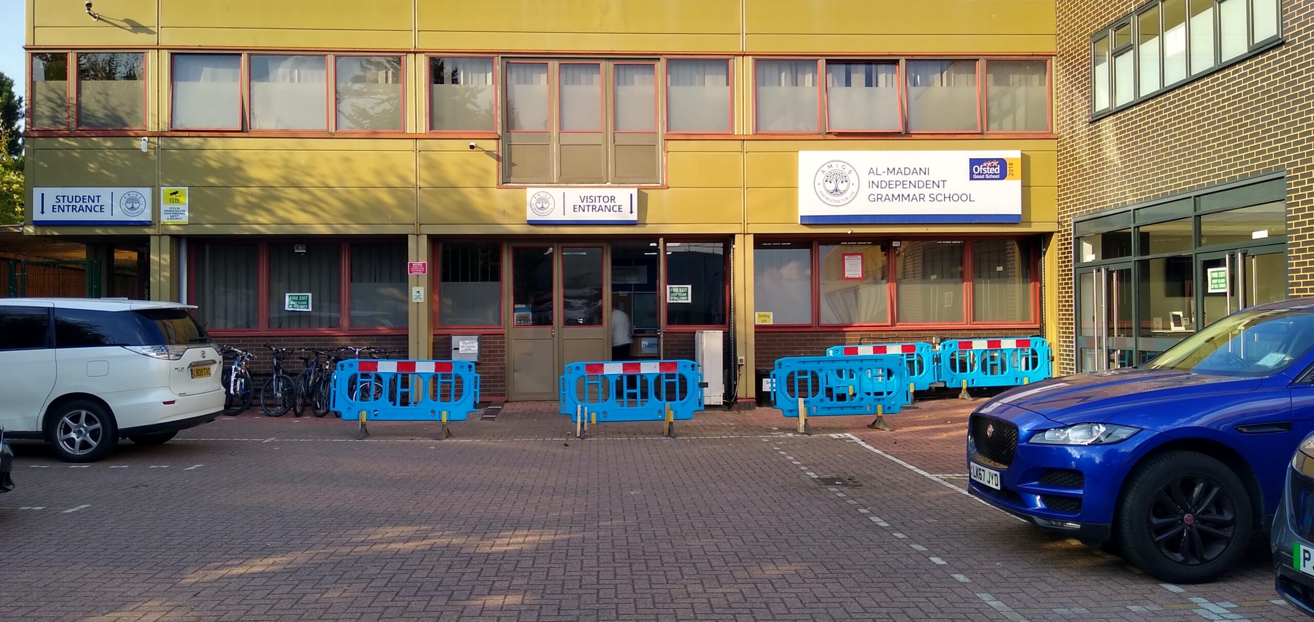 Exterior of Al-Madani Independent Grammar School