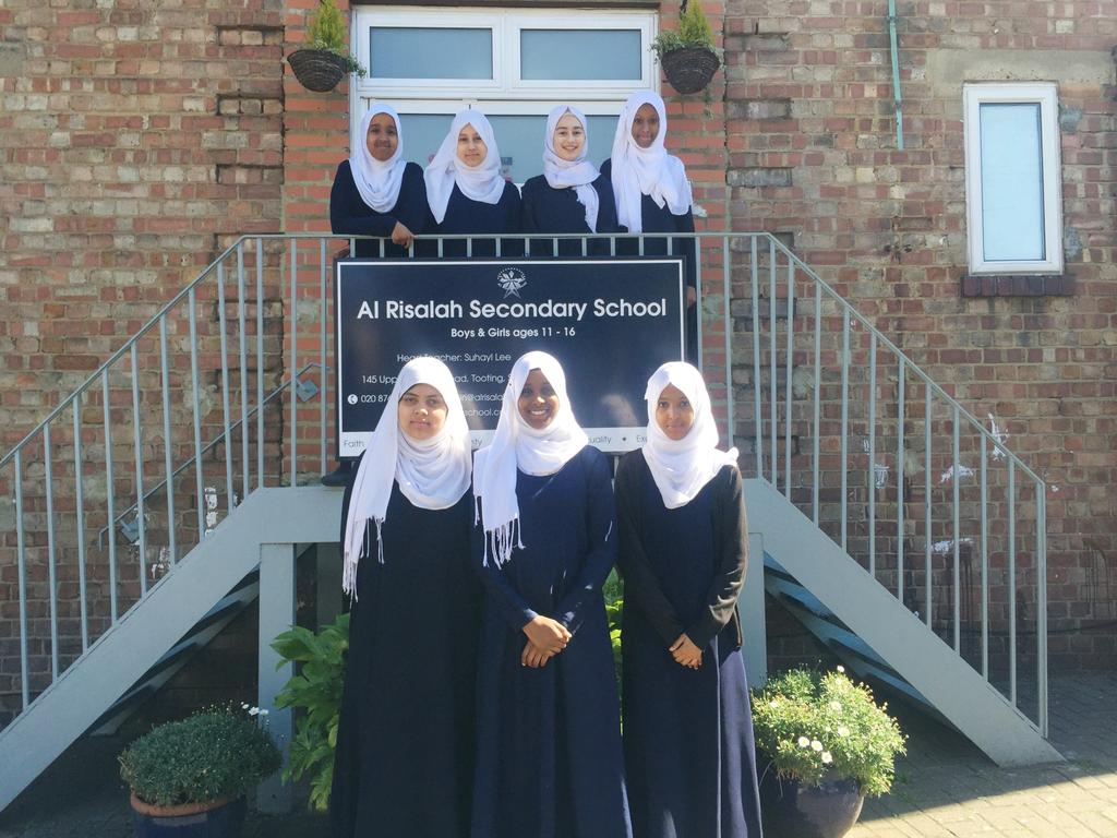 Exterior of Al Risalah Secondary School