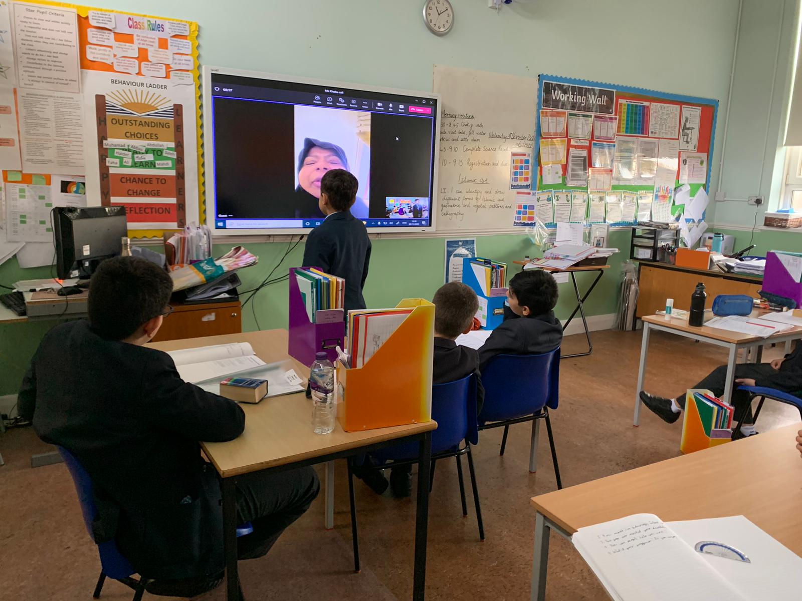 Learning spaces at Al-Sadiq School