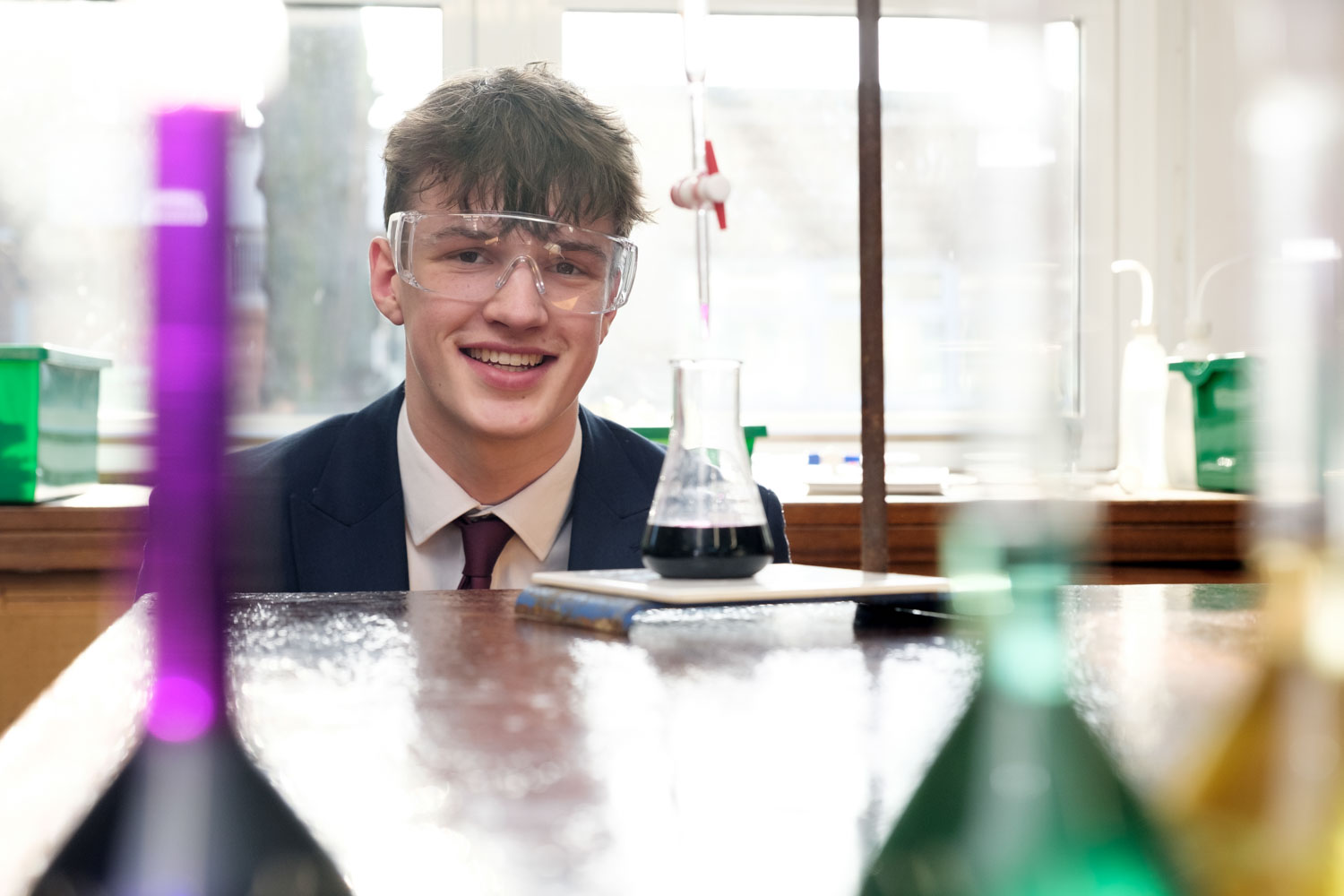Campus view of Alcester Grammar School