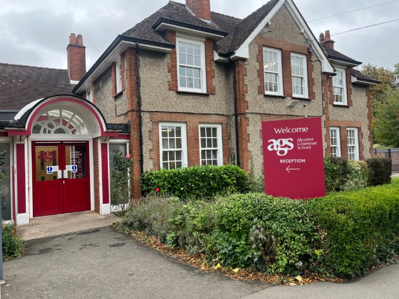 Campus view of Alcester Grammar School