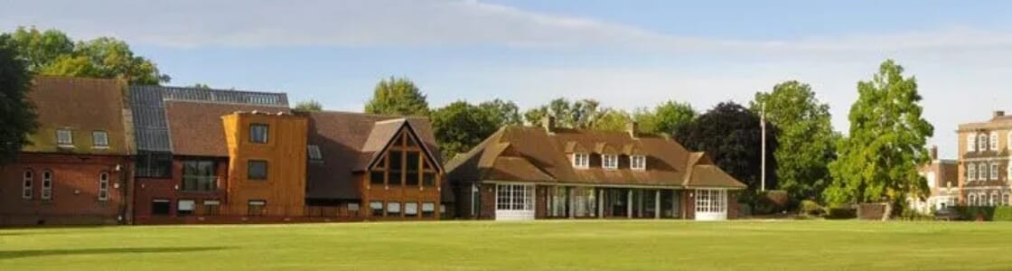 Campus view of Aldenham School