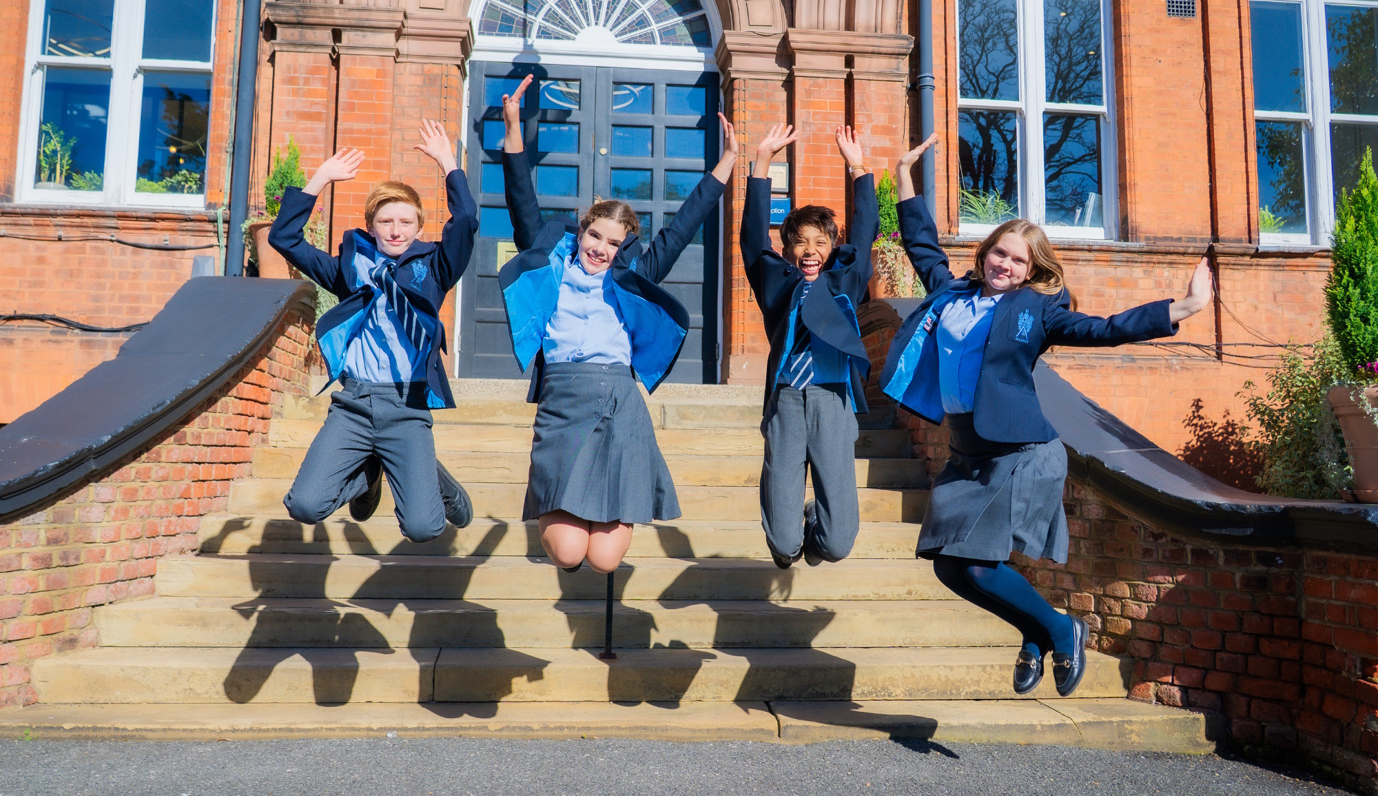 Front of school