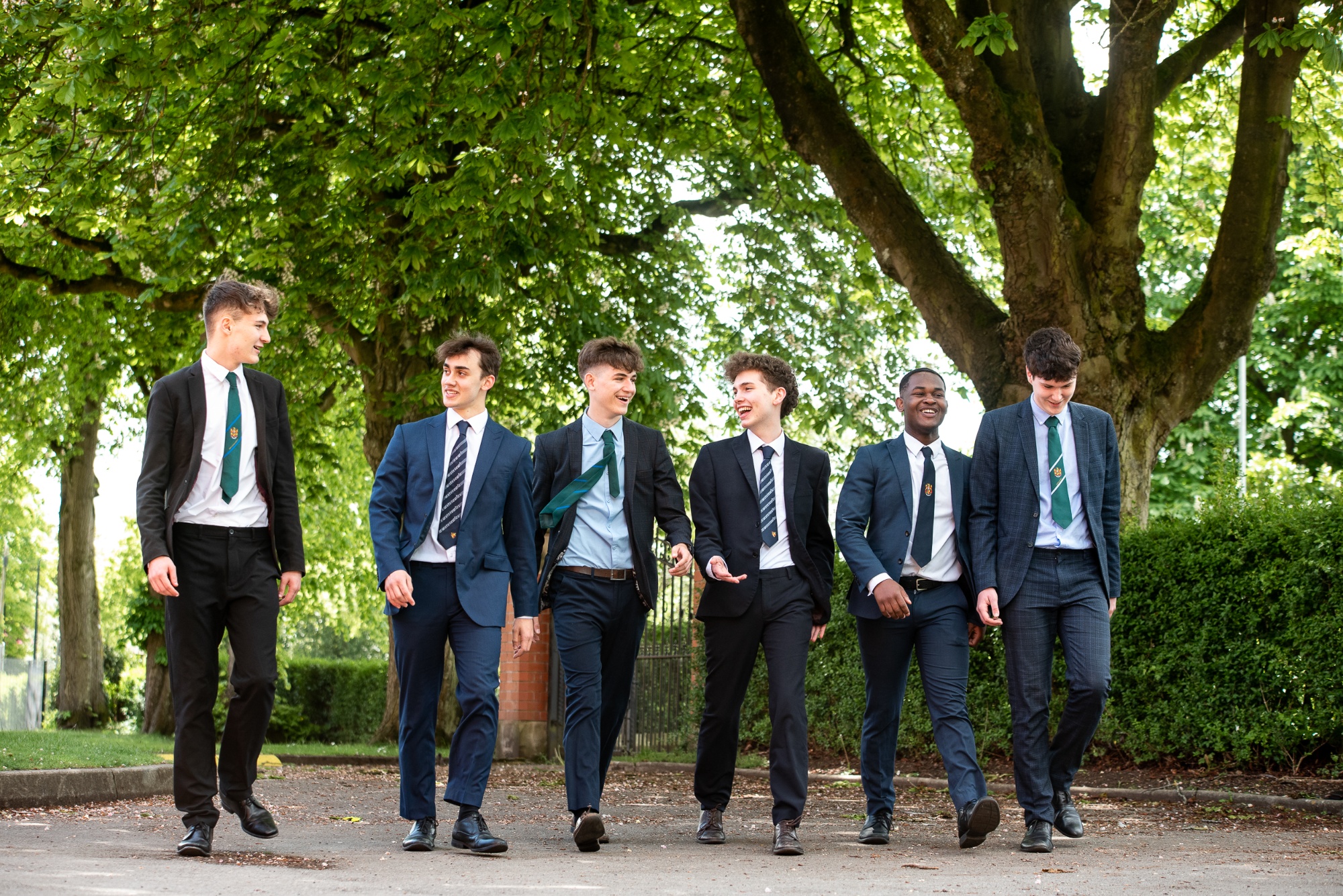 Campus view of Altrincham Grammar School for Boys