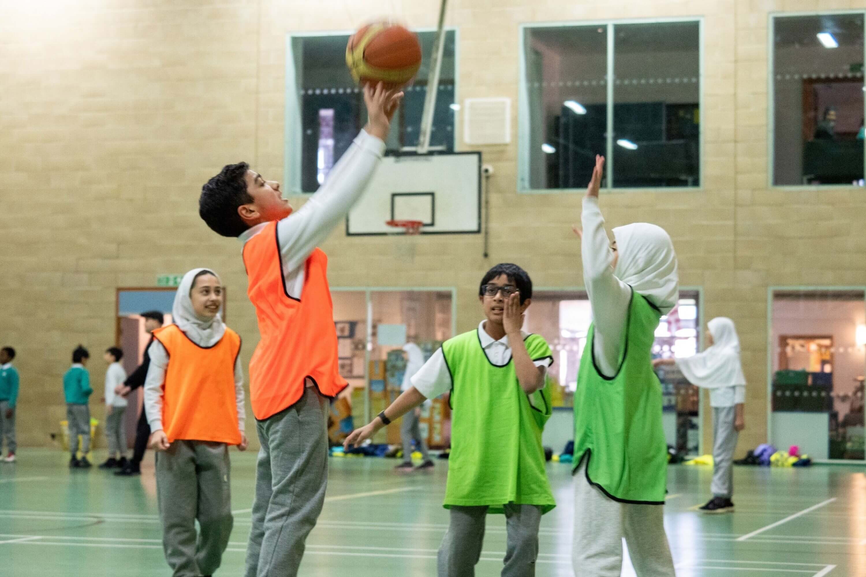 Sports facilities at Apex Secondary School for Boys