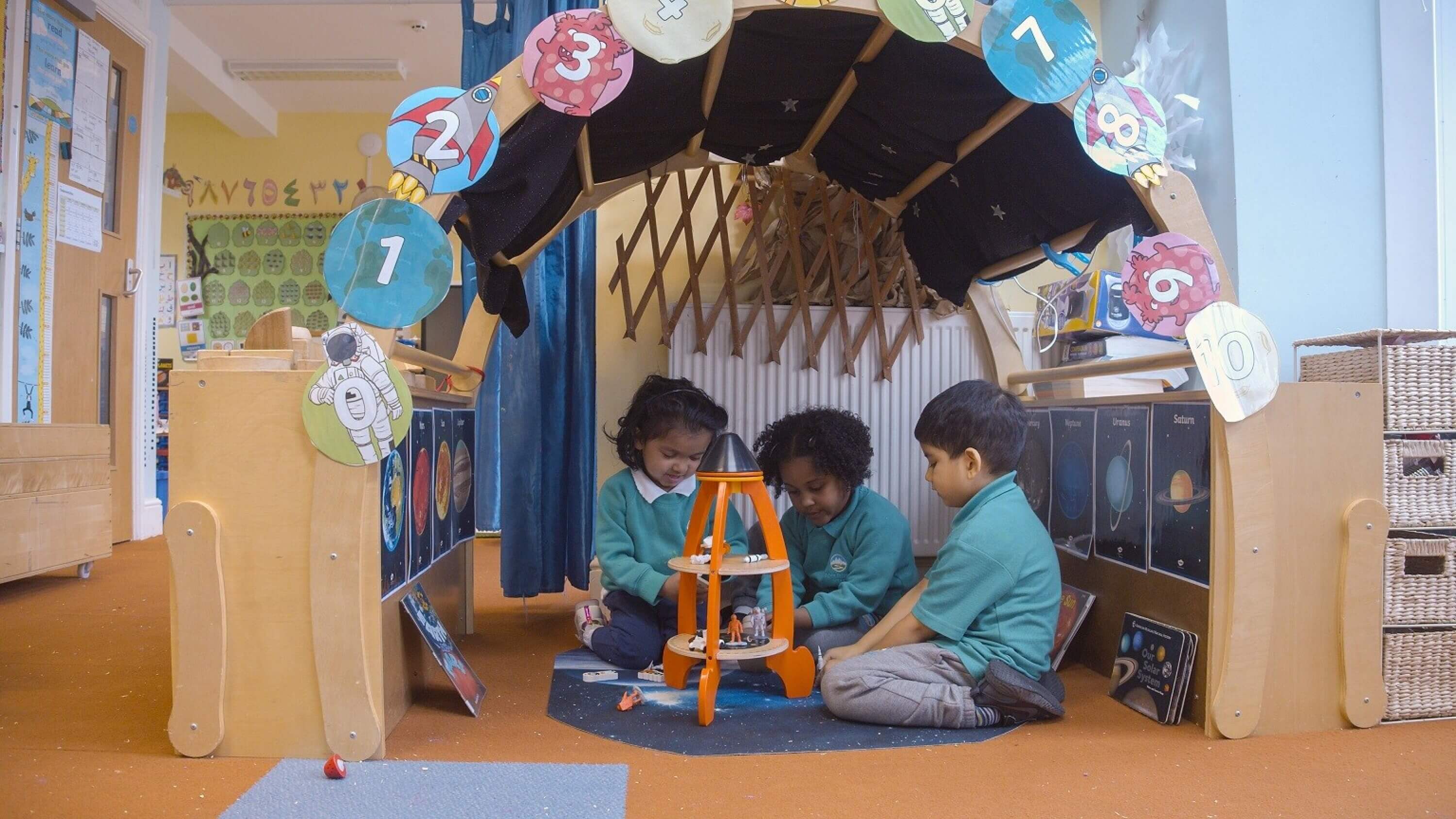 Learning spaces at Apex Secondary School for Girls