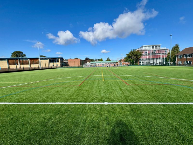 Aylesbury Grammar School school playing fields and building