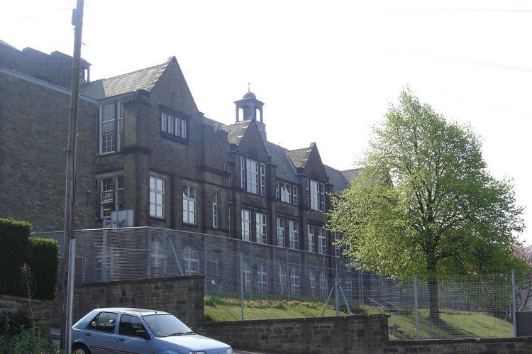 Exterior of Bacup and Rawtenstall Grammar School