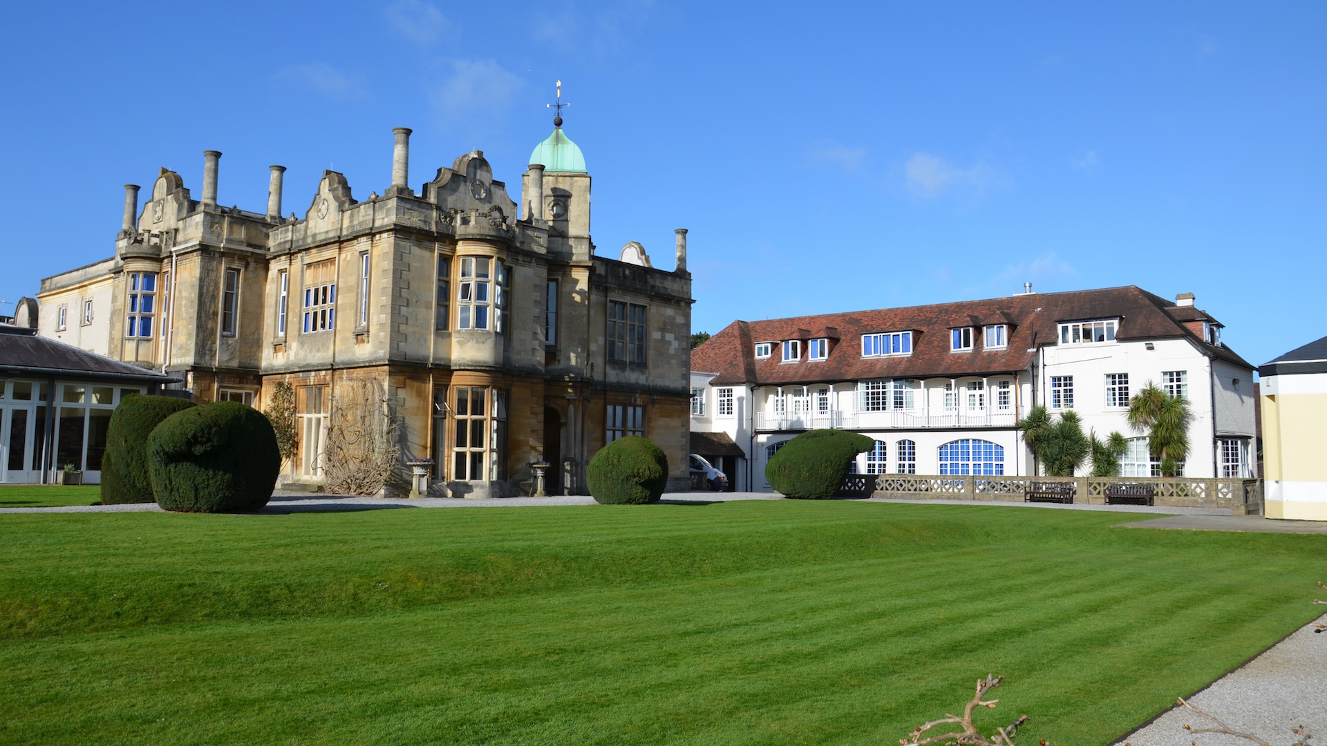 Exterior of Badminton School