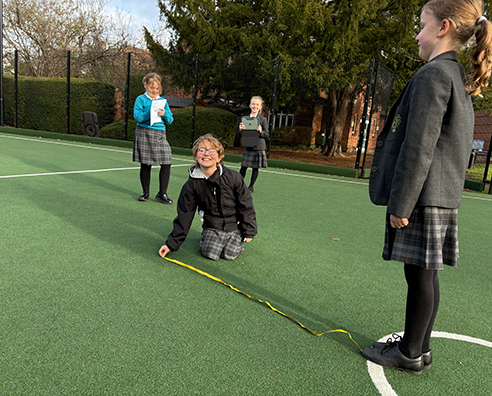 Sports facilities at Bedford Girls' School