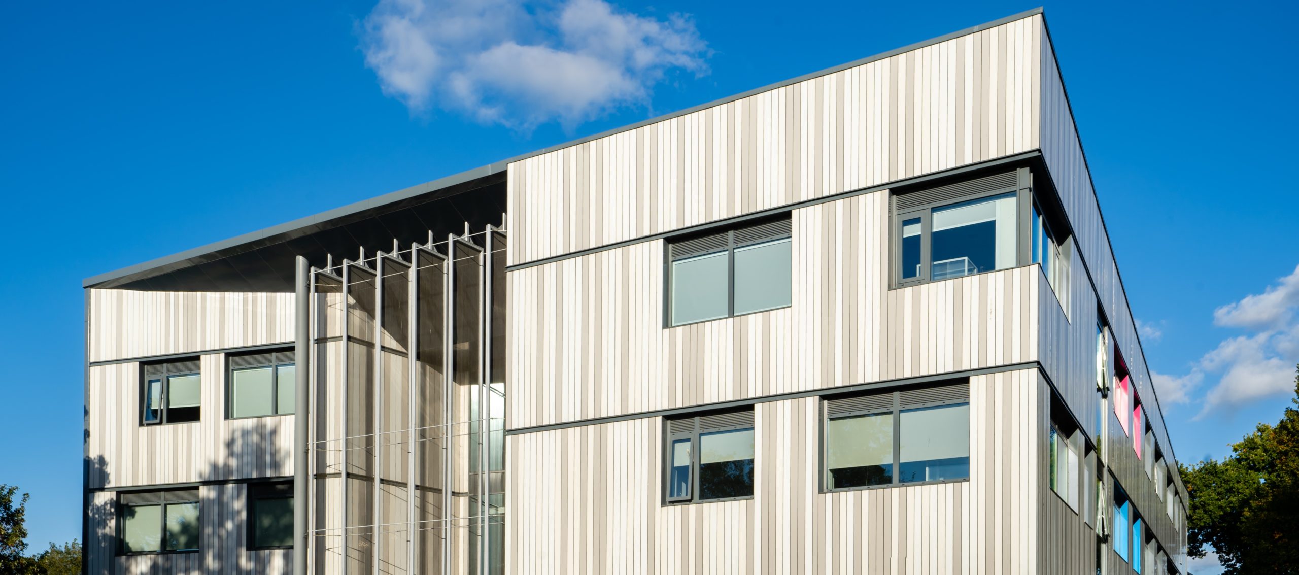 Exterior of Bedford Modern School