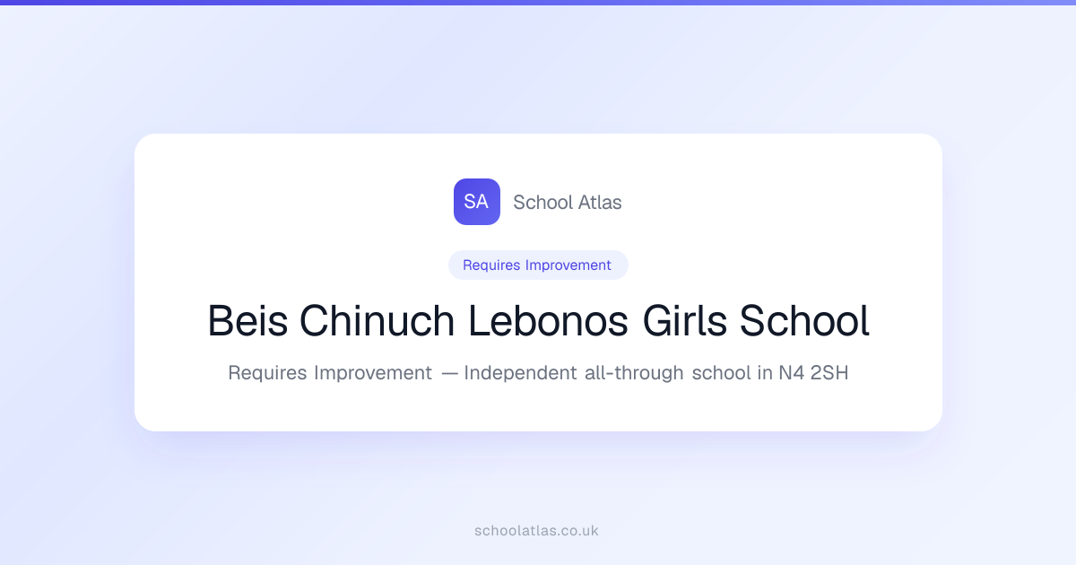 Beis Chinuch Lebonos Girls School school image