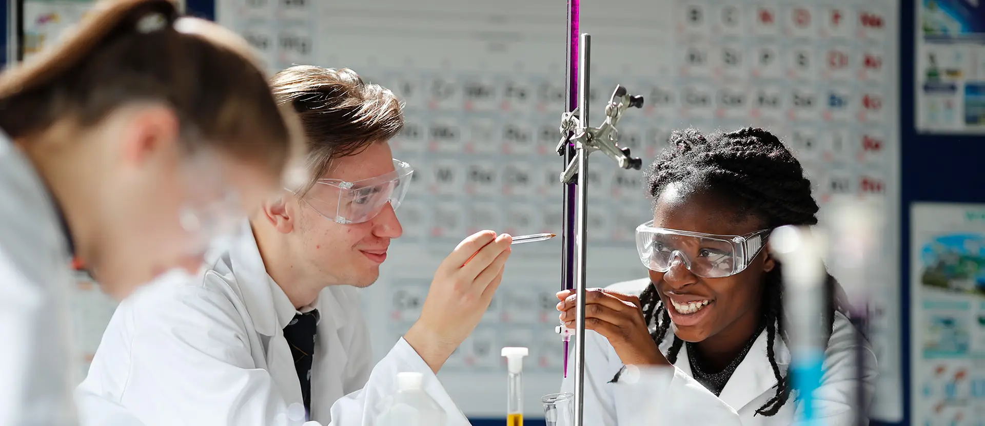 Campus view of Beths Grammar School