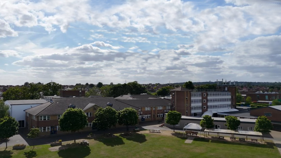 Campus view of Bexley Grammar School