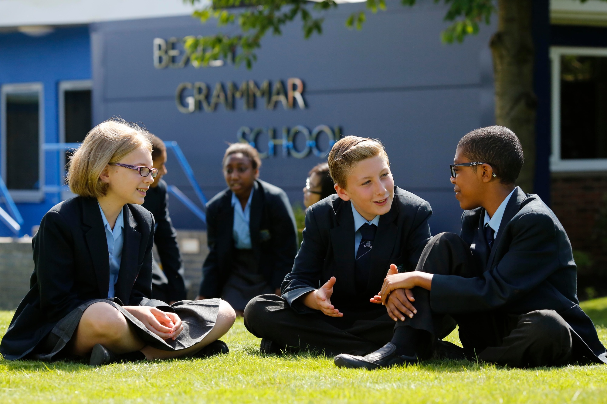 Campus view of Bexley Grammar School