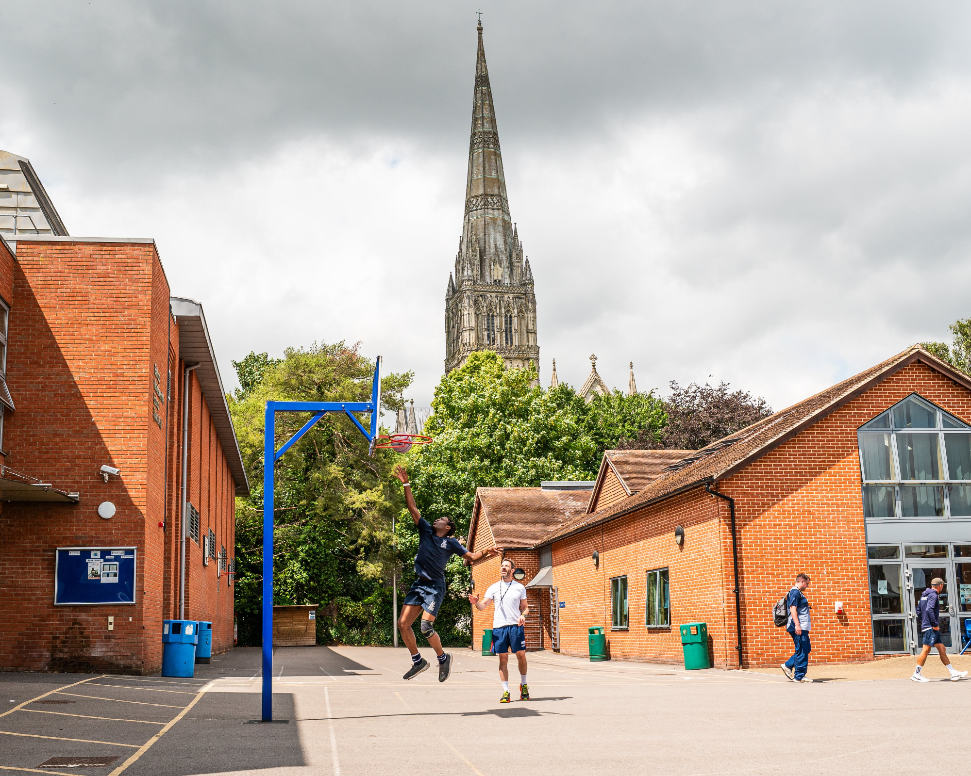 Bishop Wordsworth's School building exterior