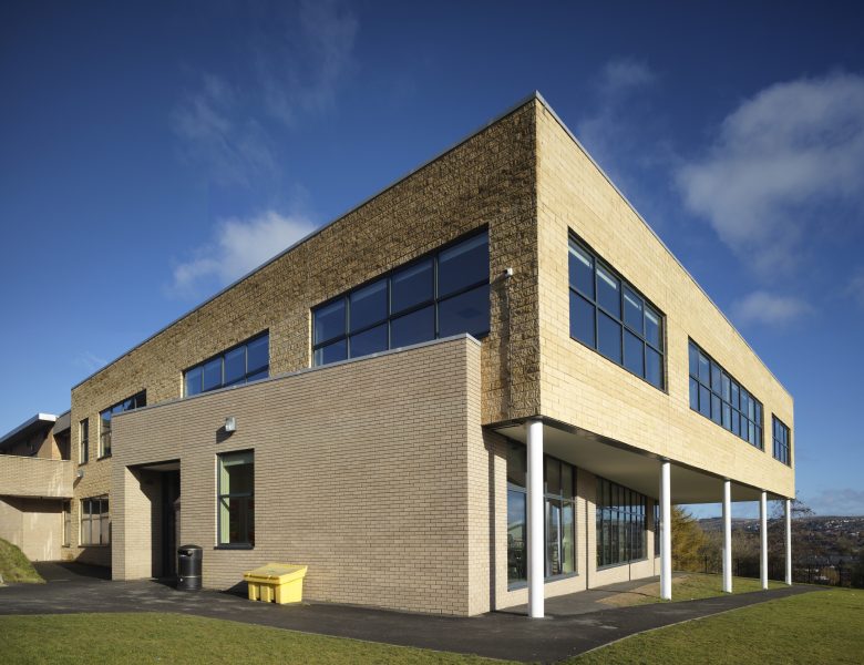 Exterior of The Blue Coat School