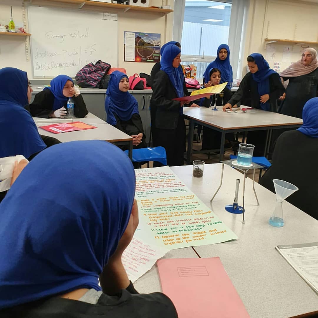 Learning spaces at Bolton Islamic Girls School