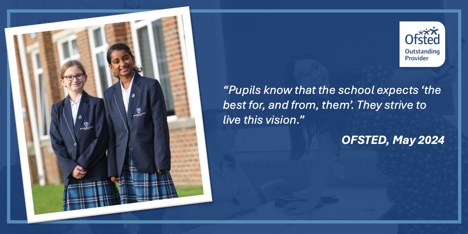 Campus view of Bournemouth School for Girls