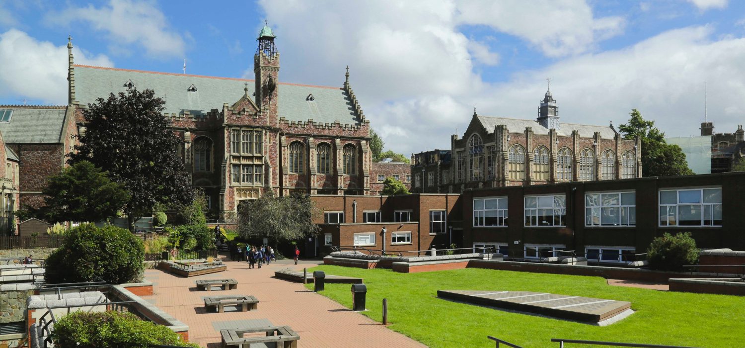 Campus view of Bristol Grammar School