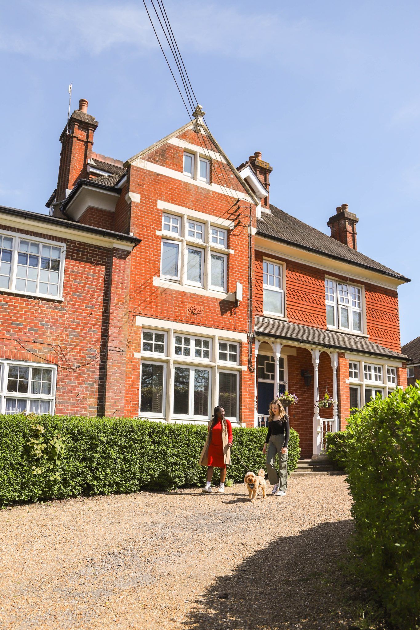 Exterior of Burgess Hill Girls