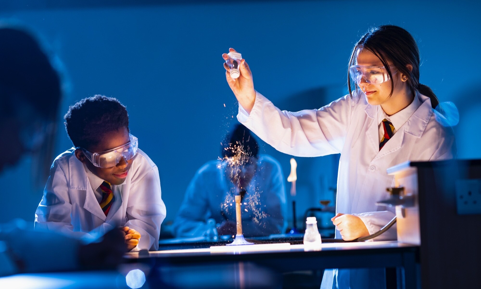 Campus view of Burnham Grammar School