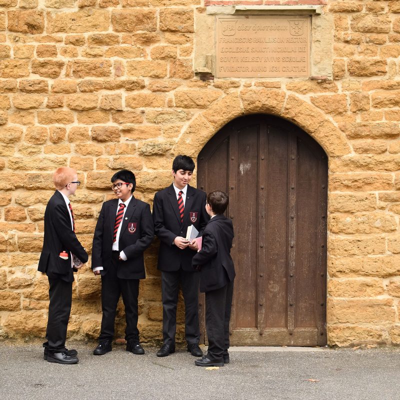 Caistor Grammar School entrance exterior