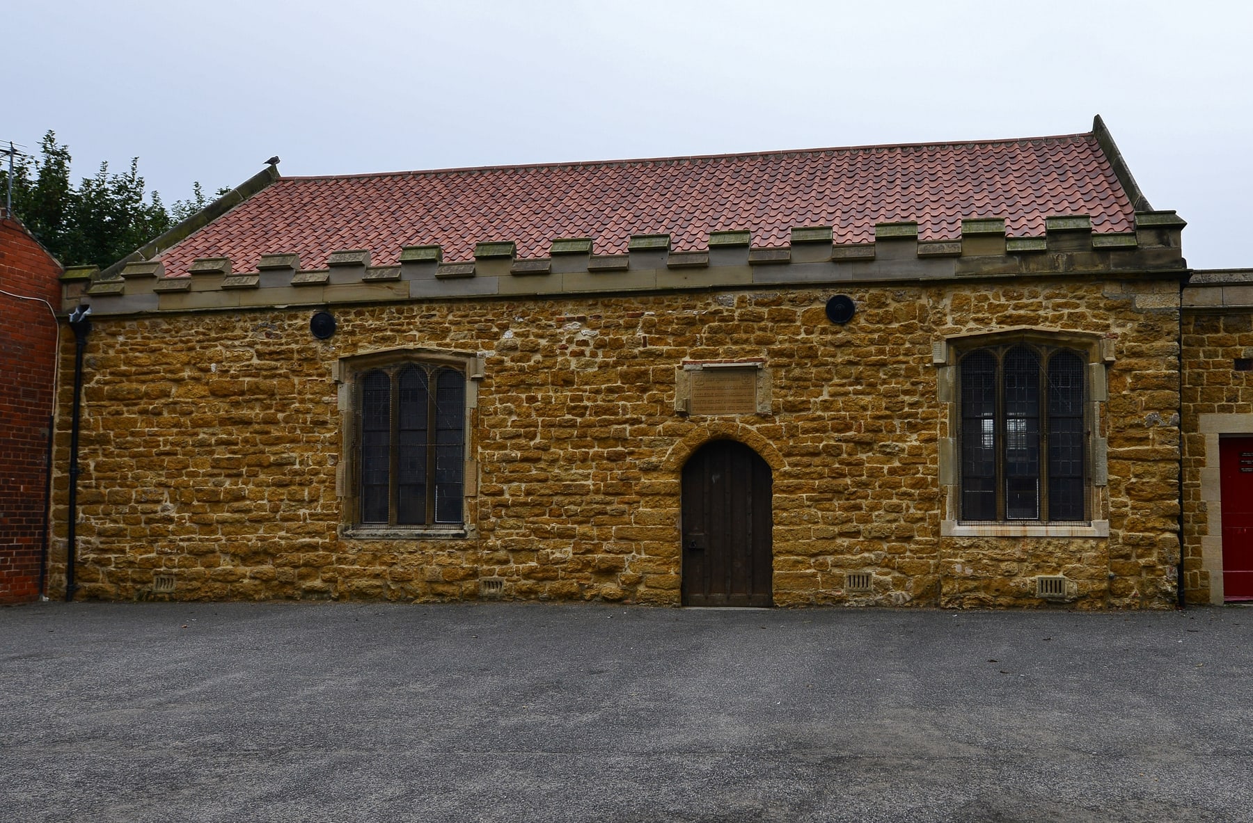 Caistor Grammar School school building exterior