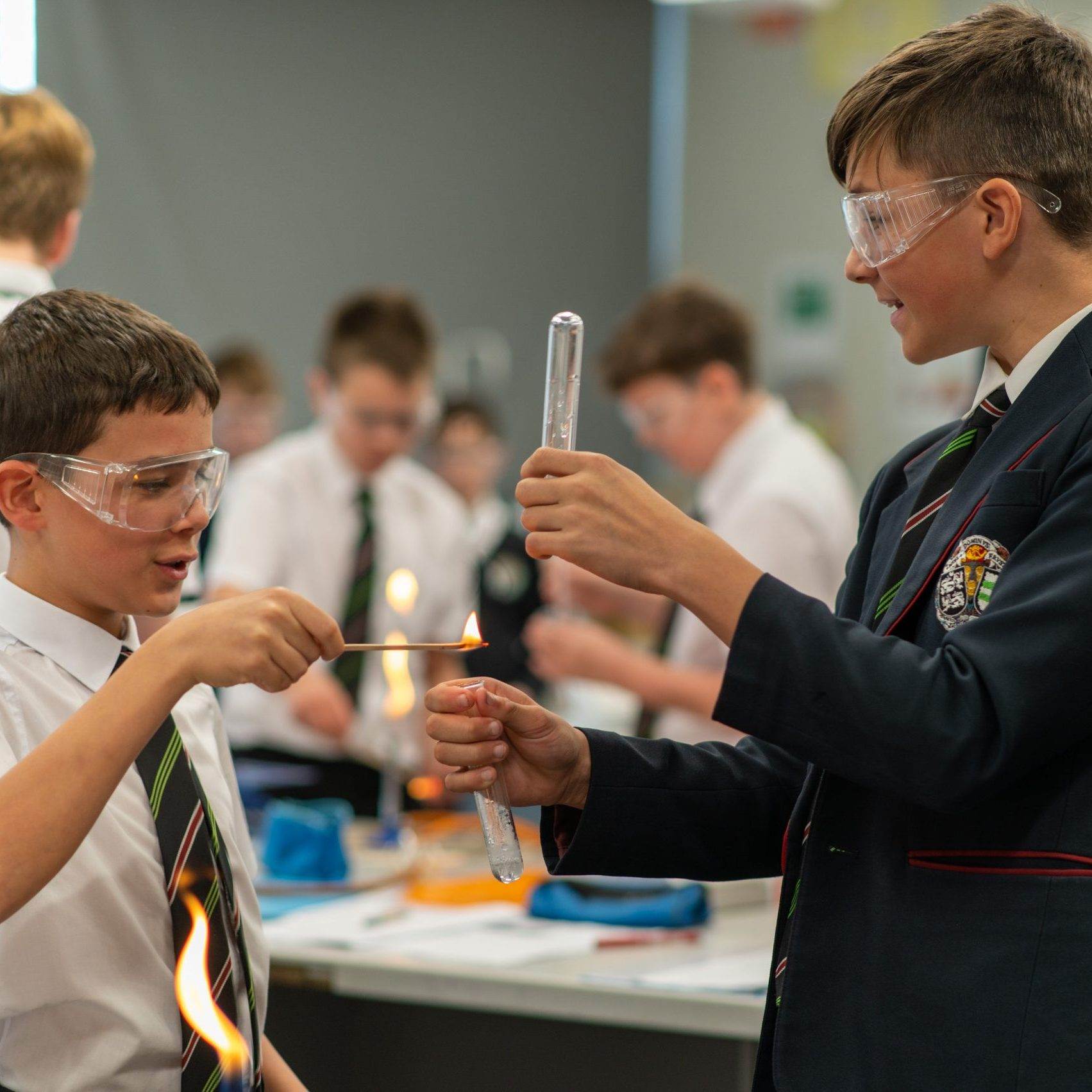 Campus view of Calday Grange Grammar School