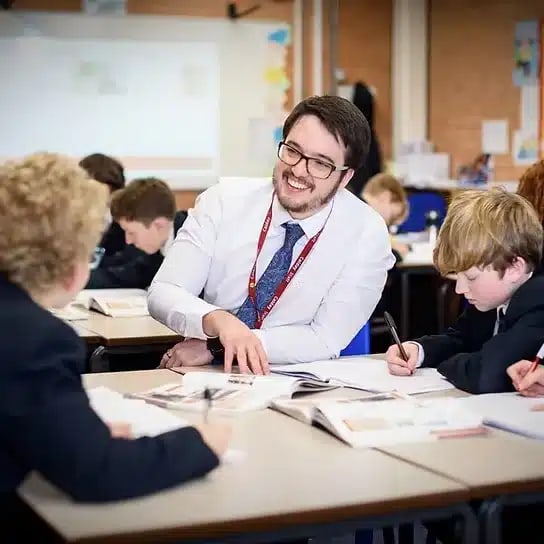 Calday Grange Grammar School classroom learning