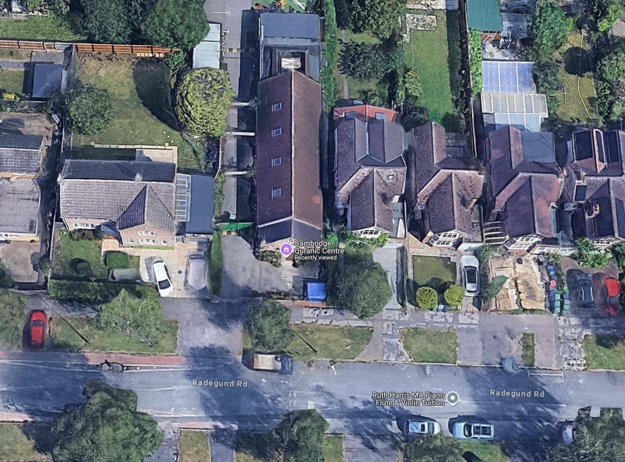 Exterior of Cambridge Muslim Secondary School