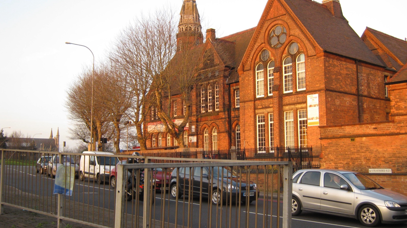Stratford Road frontage of the Bordesley Centre
