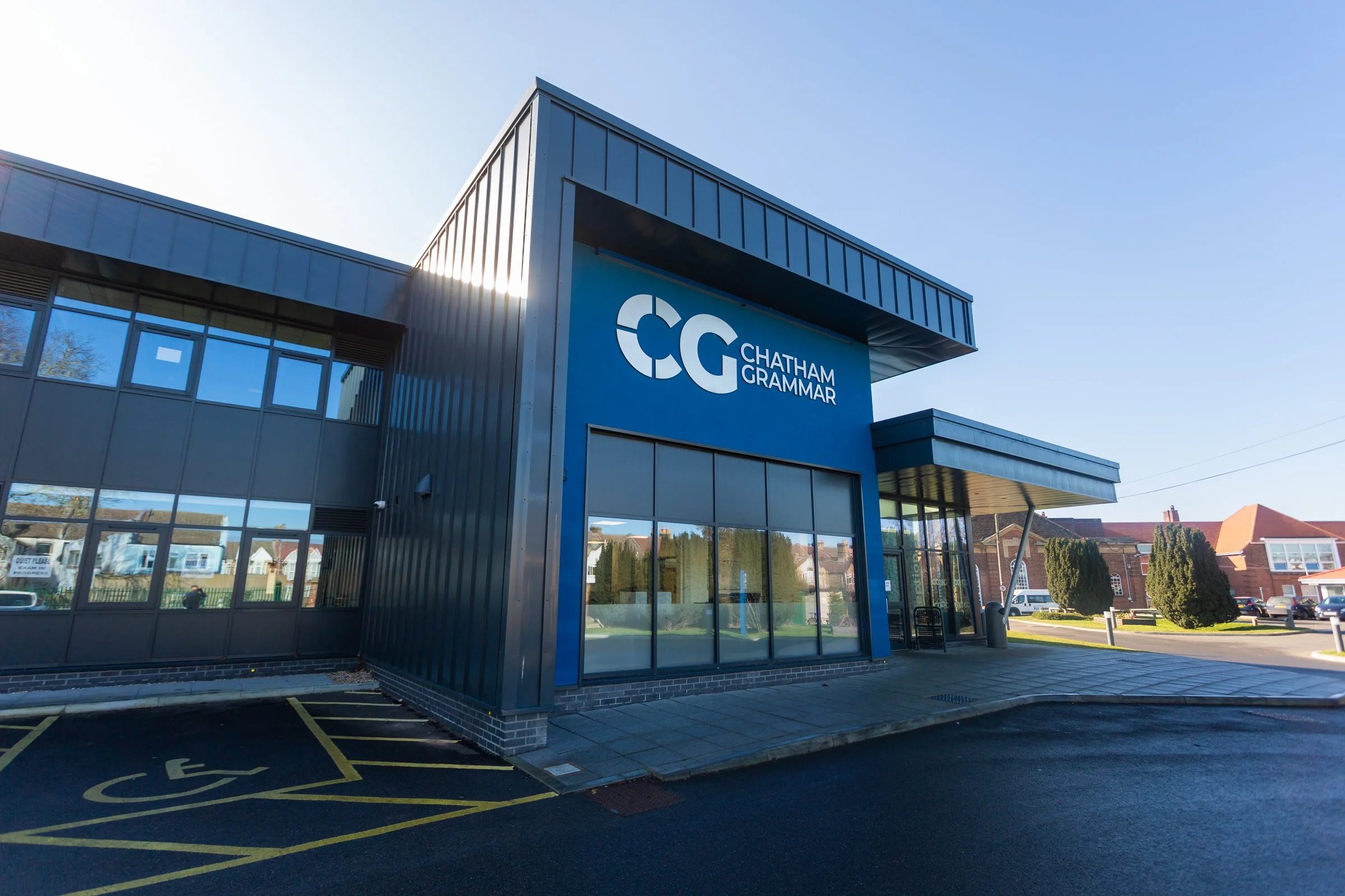 Exterior of Chatham Grammar