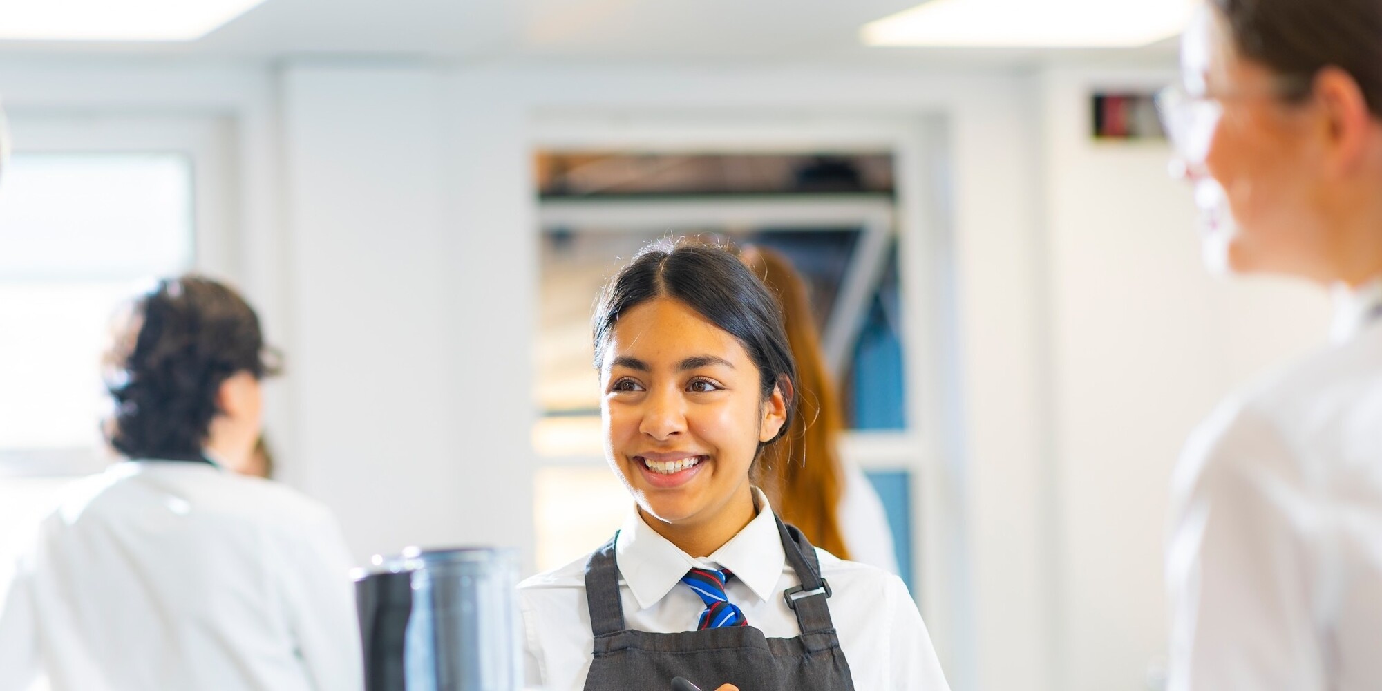 Chesham Grammar School student in school