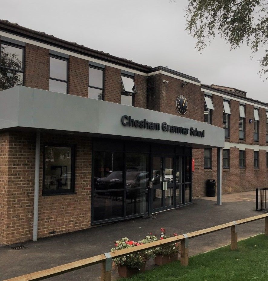 Chesham Grammar School school building exterior