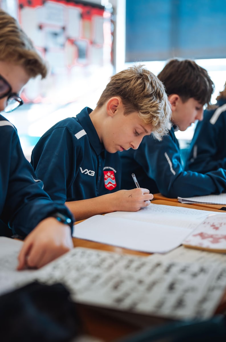 Churston Ferrers Grammar School classroom