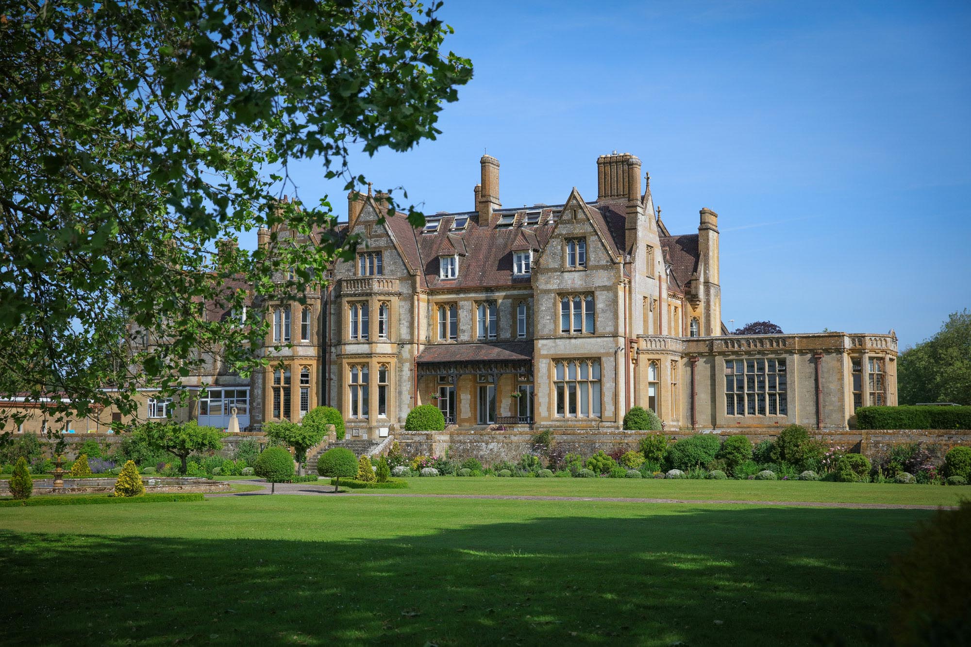 Exterior of Clayesmore School