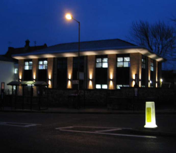 Exterior of Clitheroe Royal Grammar School