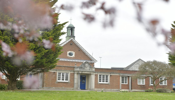 Campus view of Colyton Grammar School