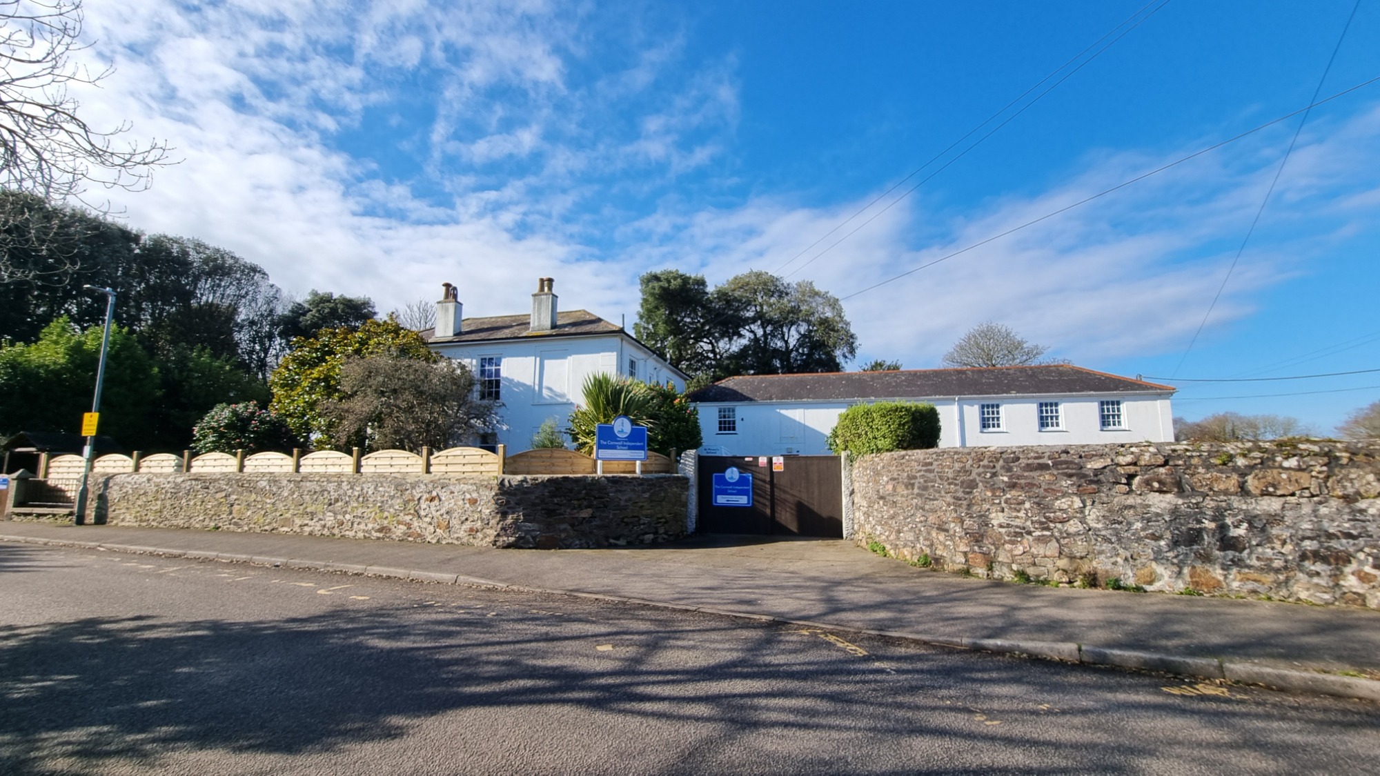 Exterior of The Cornwall Independent School