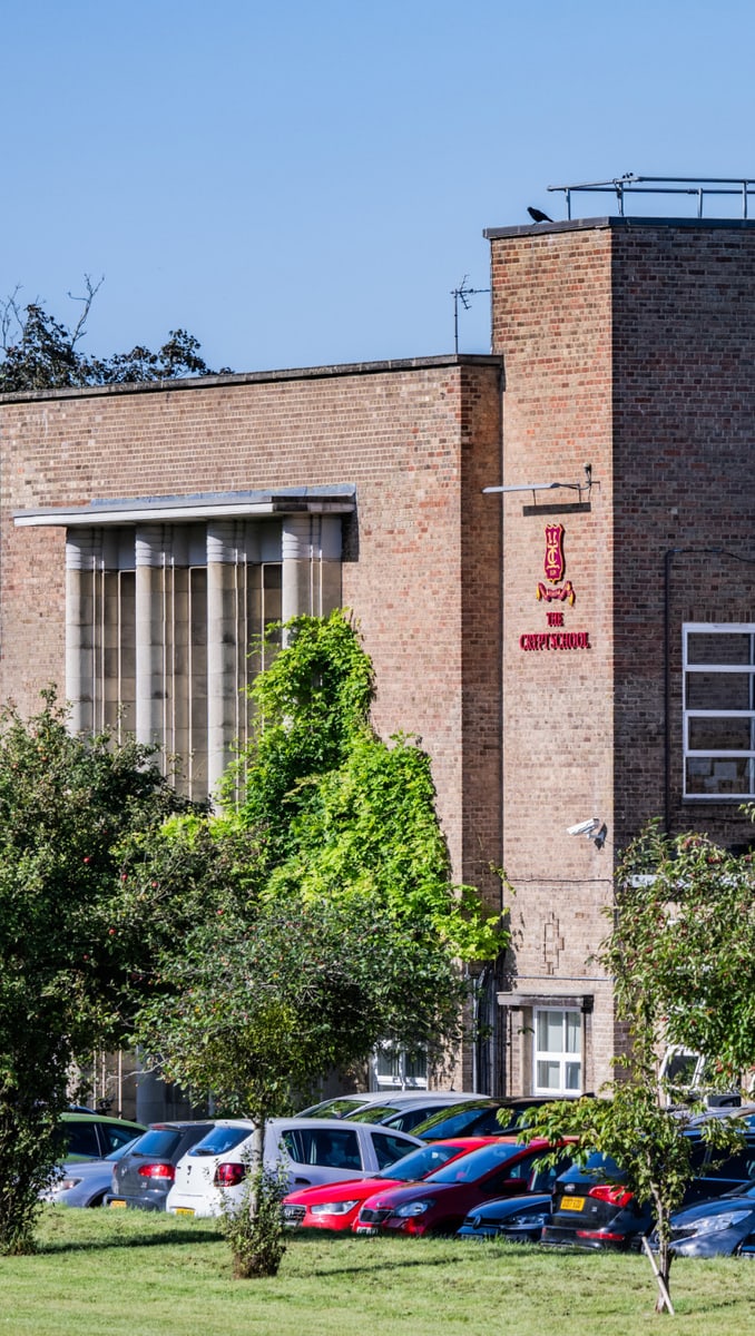 The Crypt School building exterior