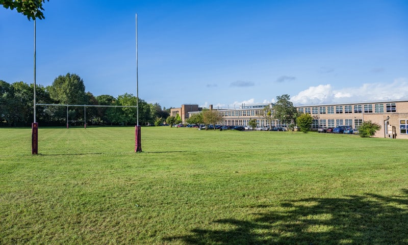 The Crypt School playing field