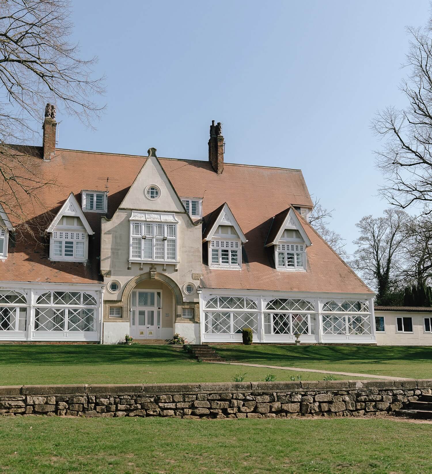 Exterior of Cundall Manor School