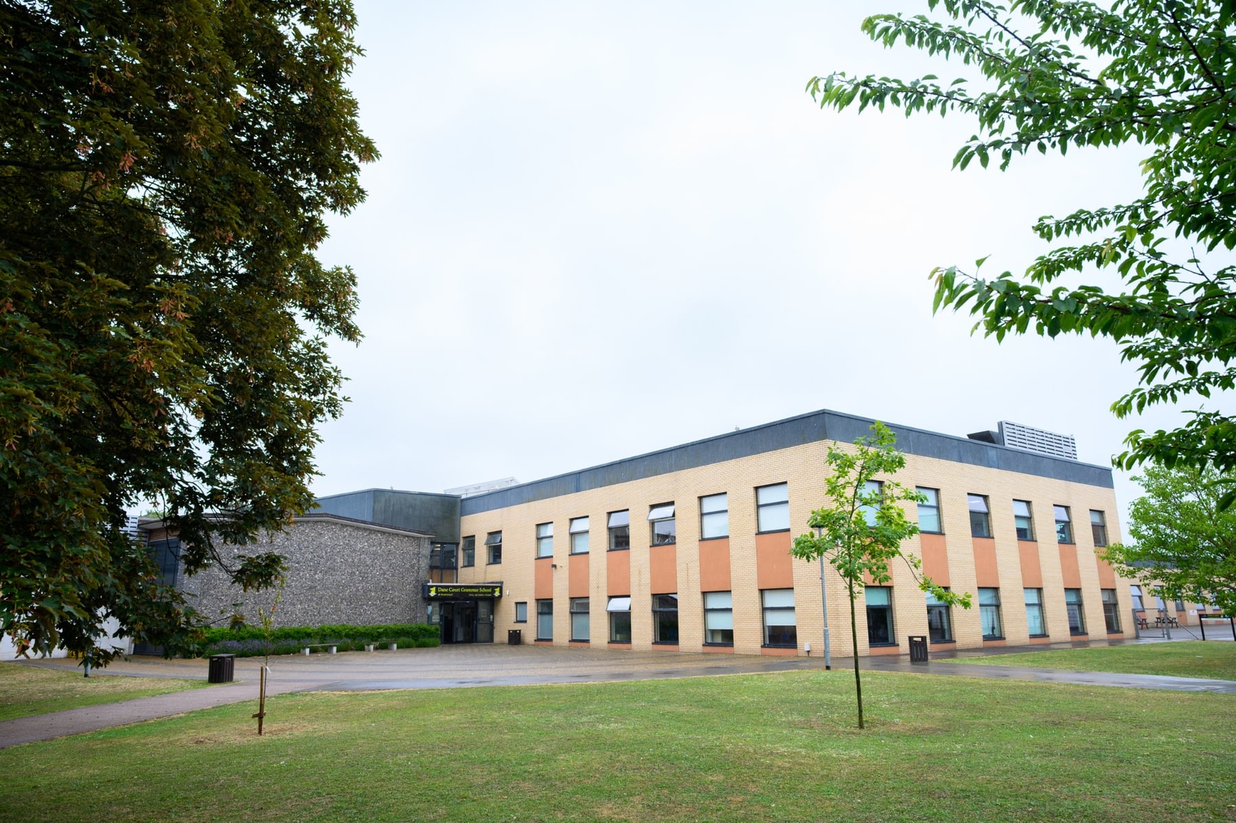Dane Court Grammar School school building exterior