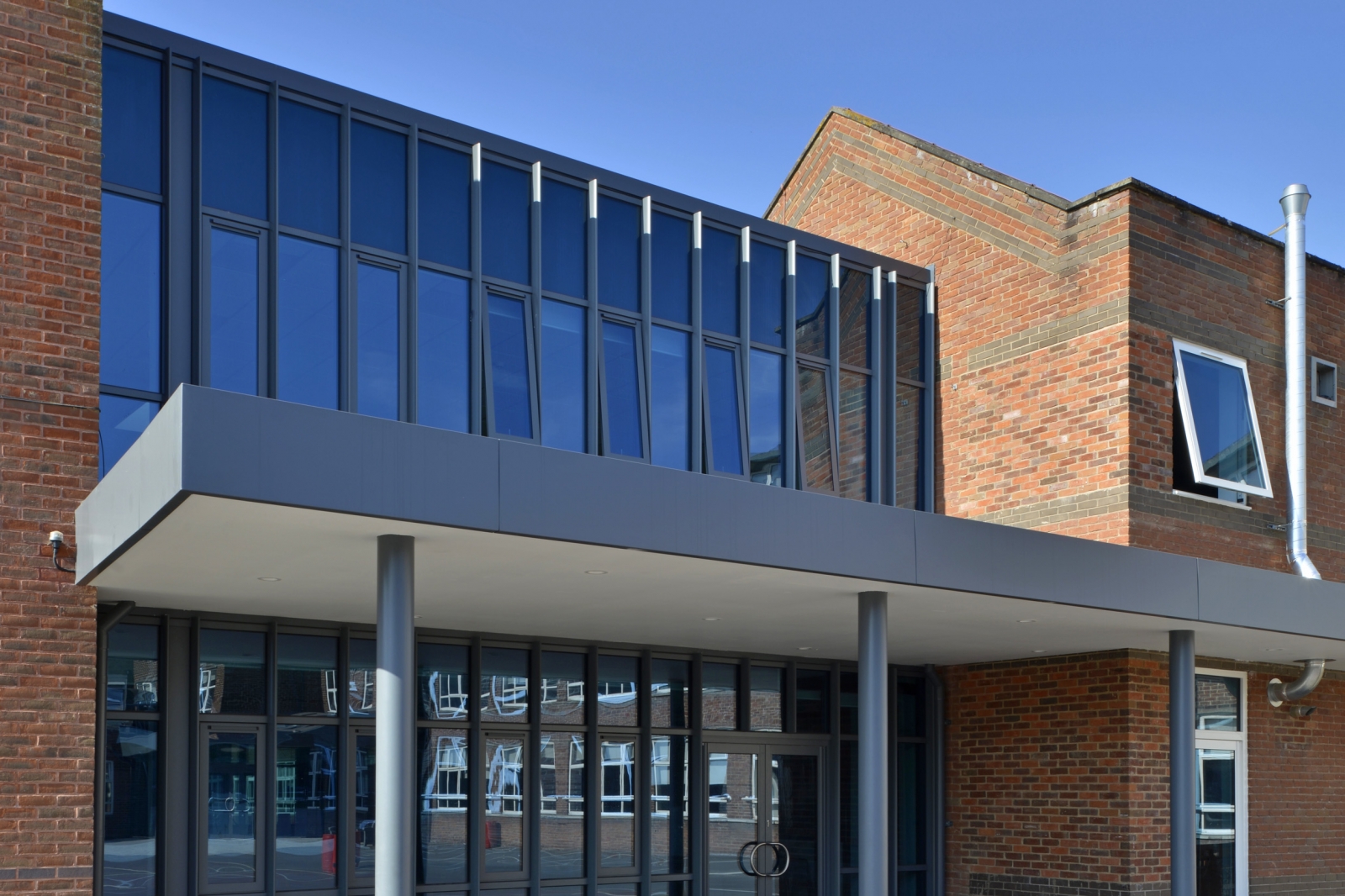 Dartford Grammar School sixth form centre exterior