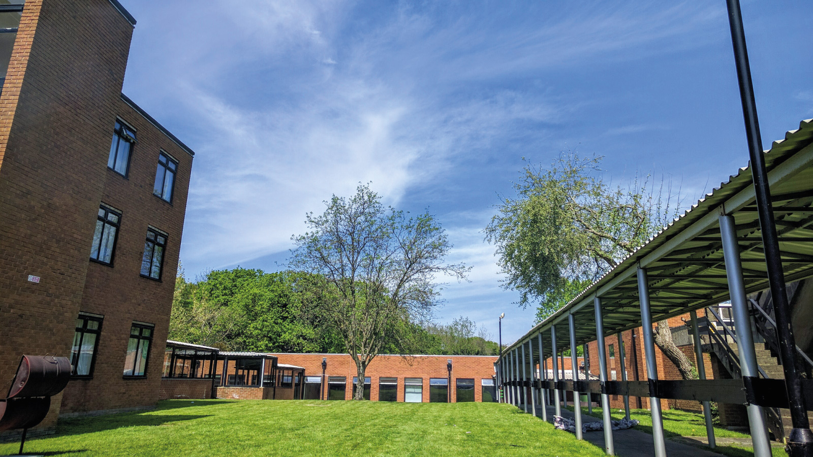 Exterior of Darul Uloom London School