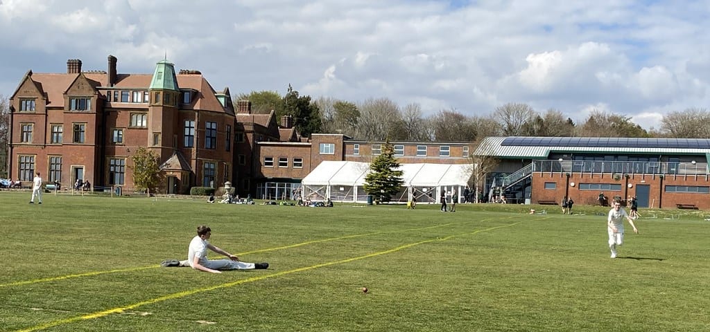 Campus view of Ditcham Park School